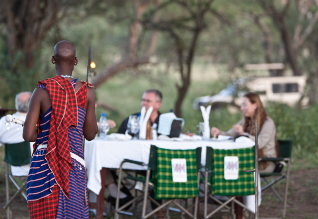 Serengeti Sopa Lodge Dinning